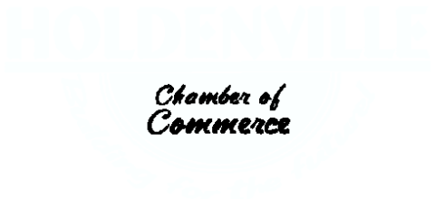 Holdenville Chamber of Commerce logo.
